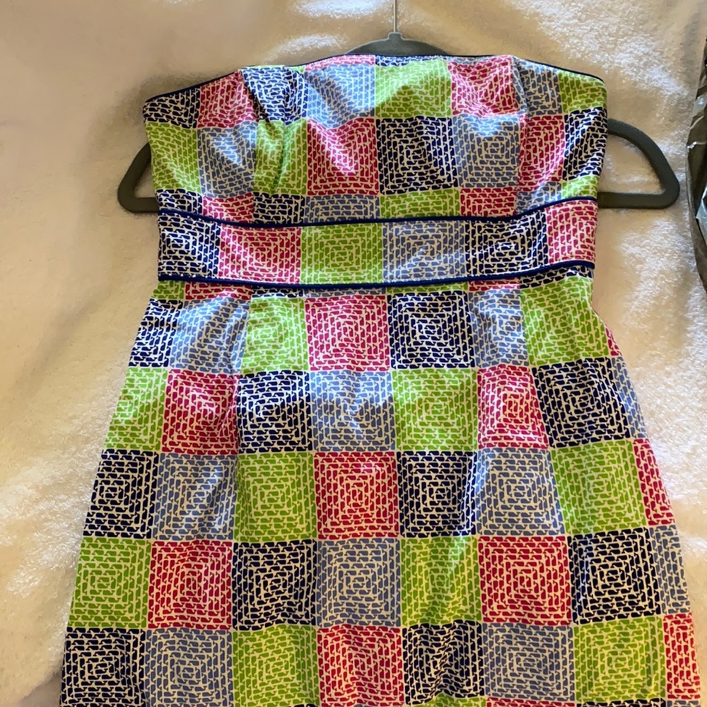 VV strapless dress